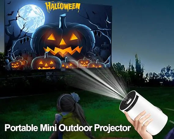 4K Mini Smart Projector with WiFi6 & BT 5.0